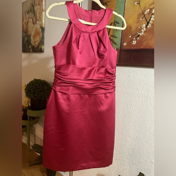 David’s Bridal pink mini dress size 8 - Picture 2 of 11